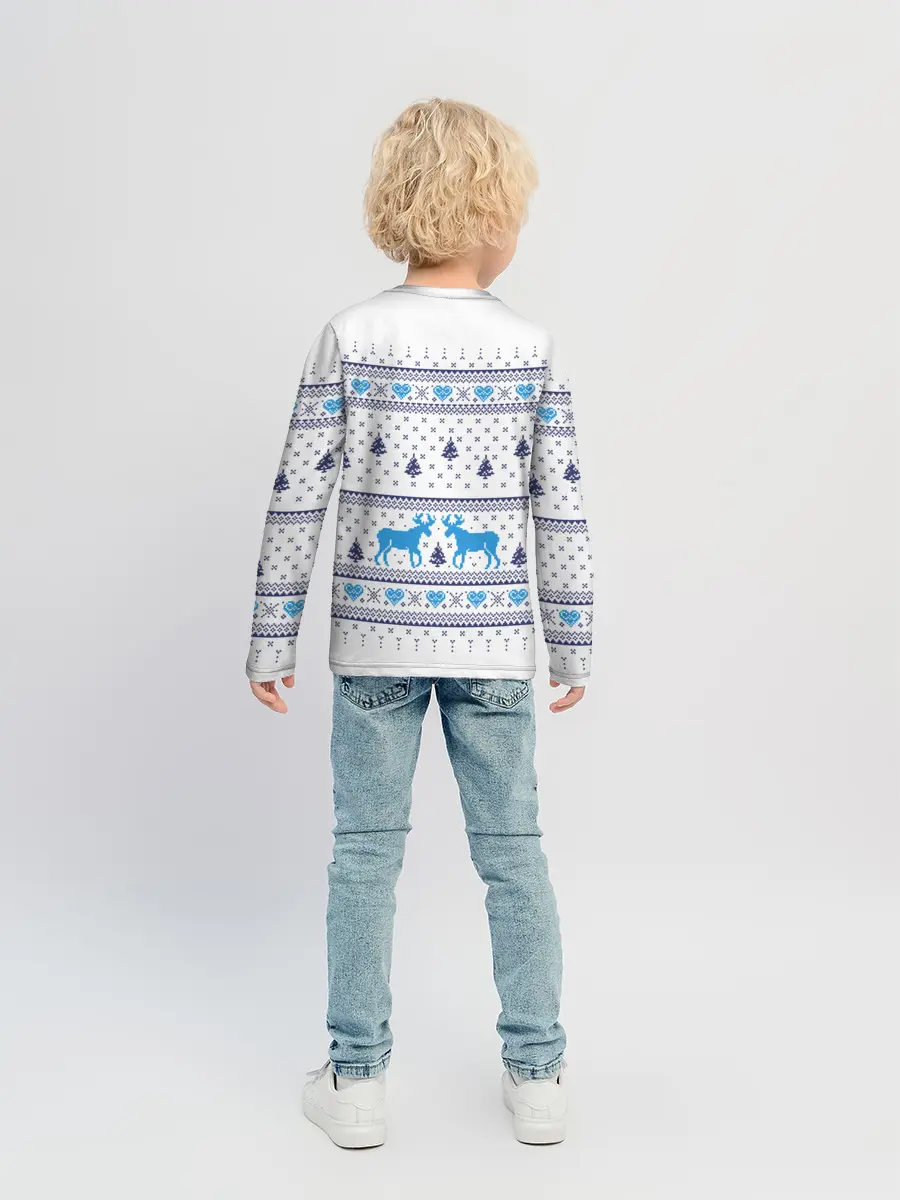 Детский лонгслив / До сих пор я верю в Деда Мороза!