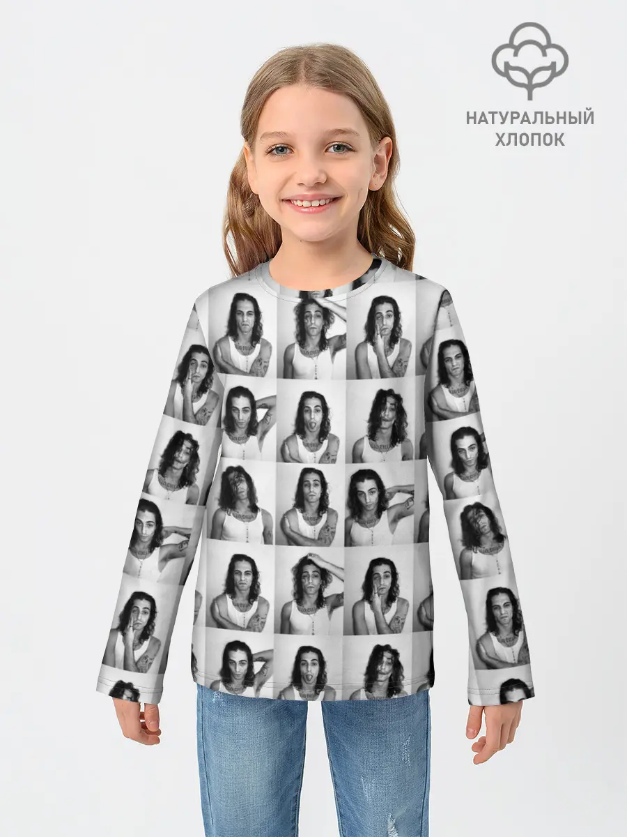 Детский лонгслив / Damiano David.