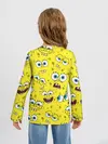 Детский лонгслив / Губка Боб / SpongeBob pattern
