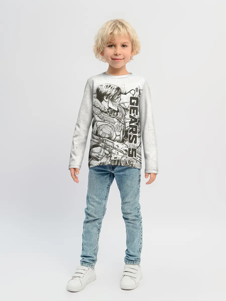 Детский лонгслив / Gears 5