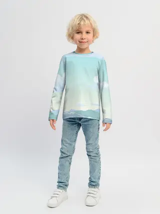 Детский лонгслив / Чистая природа