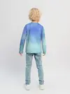 Детский лонгслив / Небесная синева