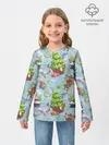 Детский лонгслив / Merry Christmas Pattern