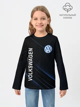 Детский лонгслив / Volkswagen, sport