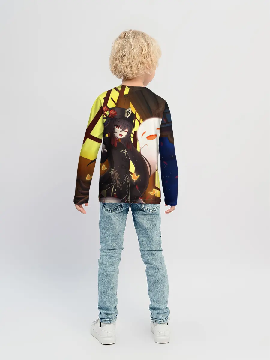 Детский лонгслив / Ху Тао | Genshin Impact