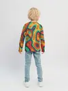 Детский лонгслив / 3D узор Color