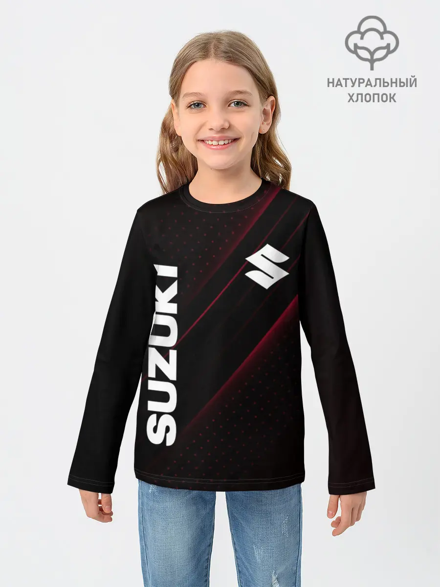 Детский лонгслив / SUZUKI, sport