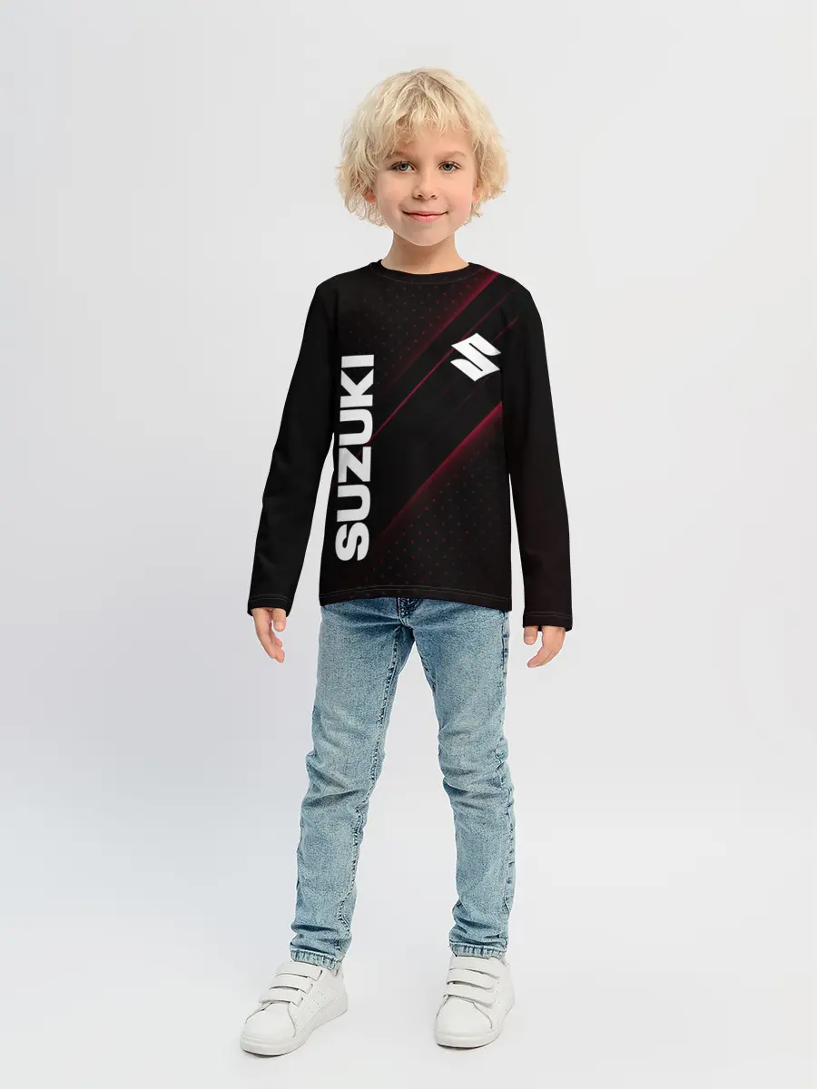 Детский лонгслив / SUZUKI, sport