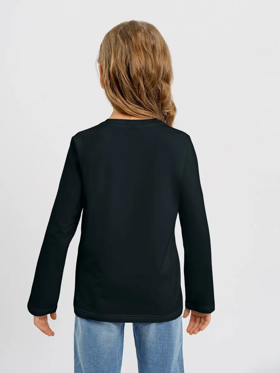 Детский лонгслив / Witcher 3 костер