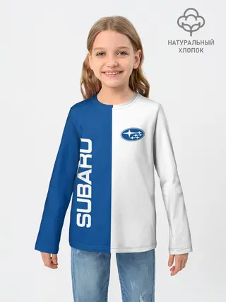 Детский лонгслив / Subaru, sport