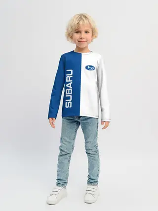 Детский лонгслив / Subaru, sport