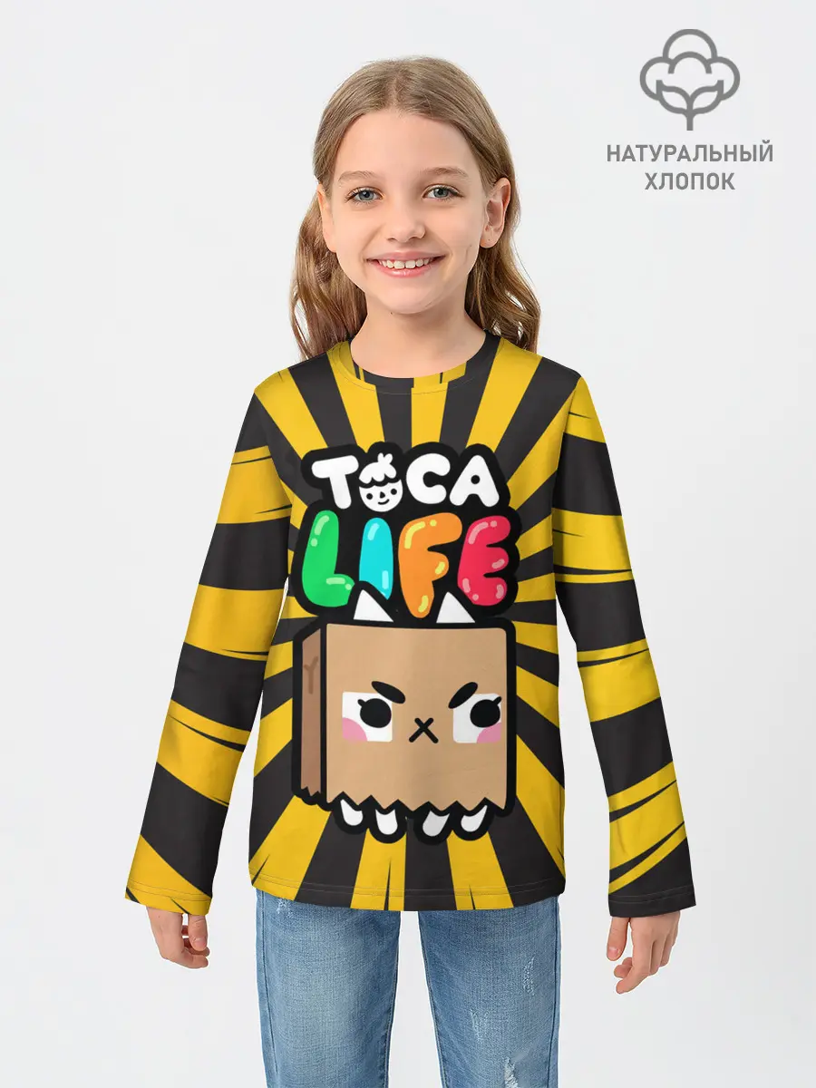 Детский лонгслив / Крокет | Toca Boca