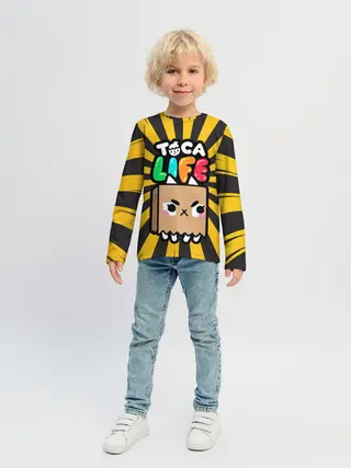 Детский лонгслив / Крокет | Toca Boca
