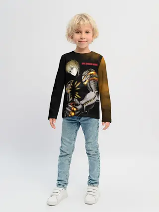 Детский лонгслив / Стальной Генос One Punch-Man