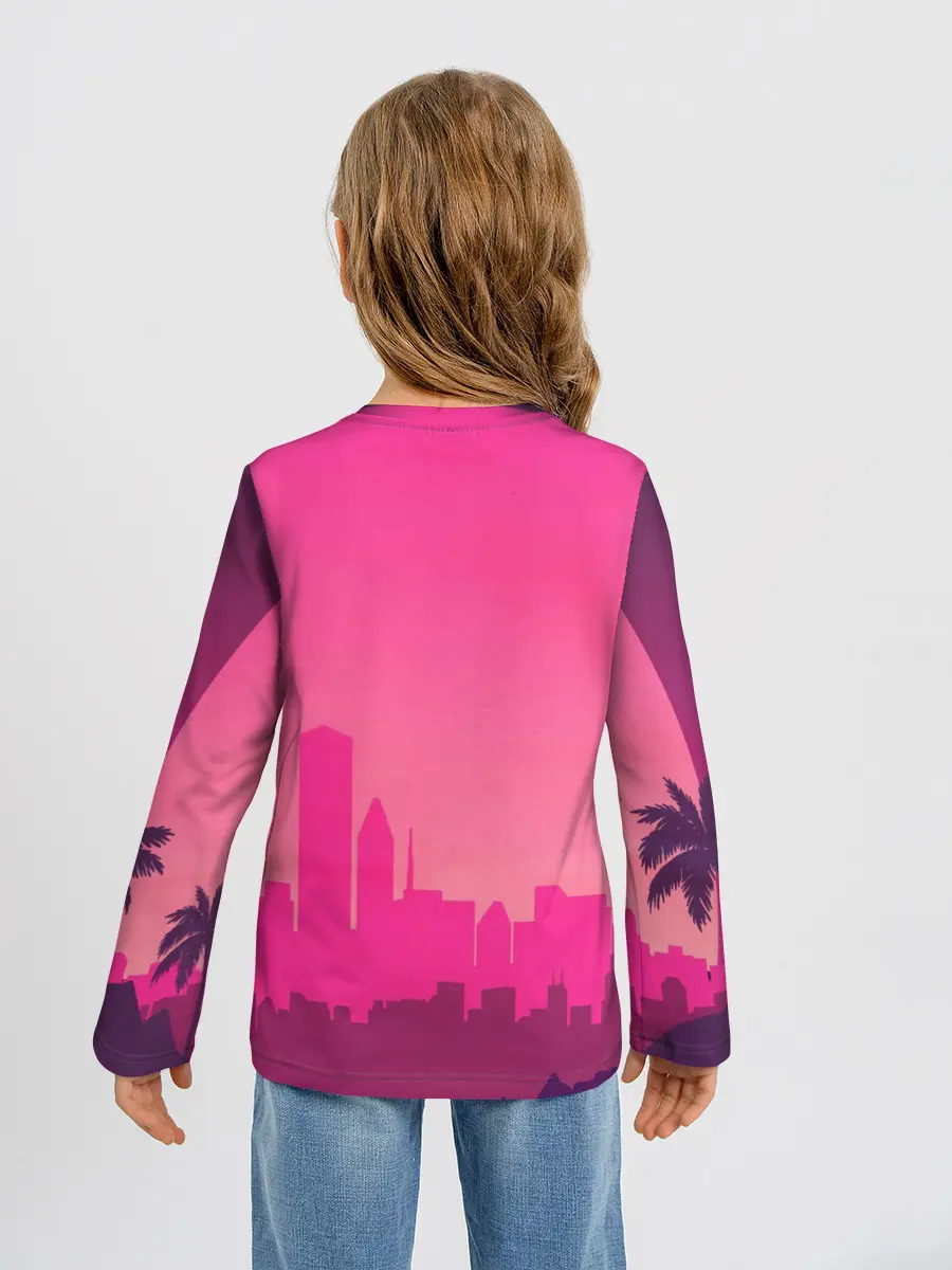 Детский лонгслив / CyberMiami