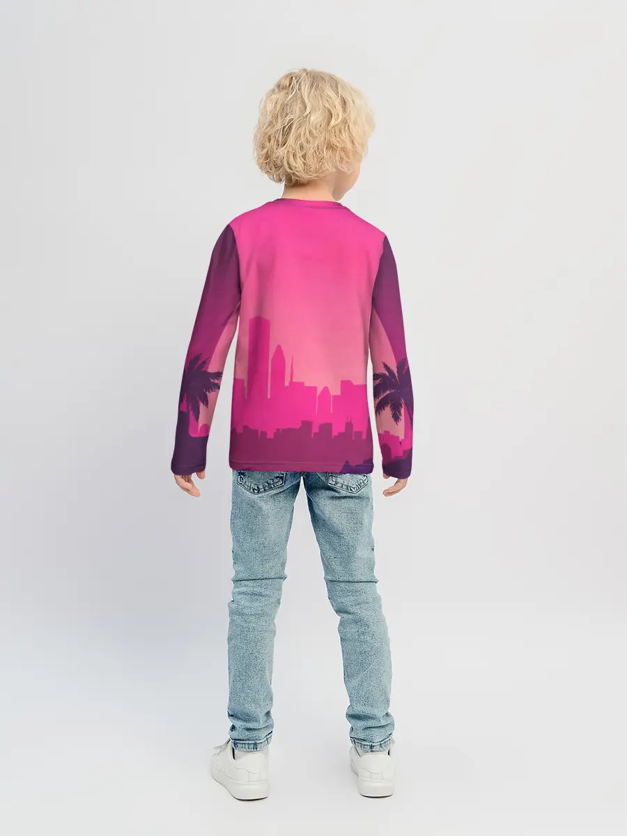Детский лонгслив / CyberMiami