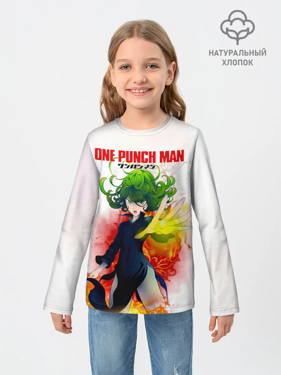 Детский лонгслив / Тацумаки One Punch-Man