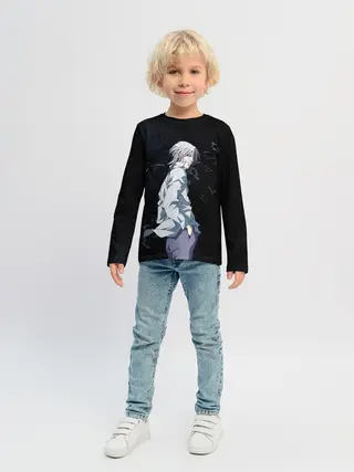 Детский лонгслив / Макишима из Психо паспорт