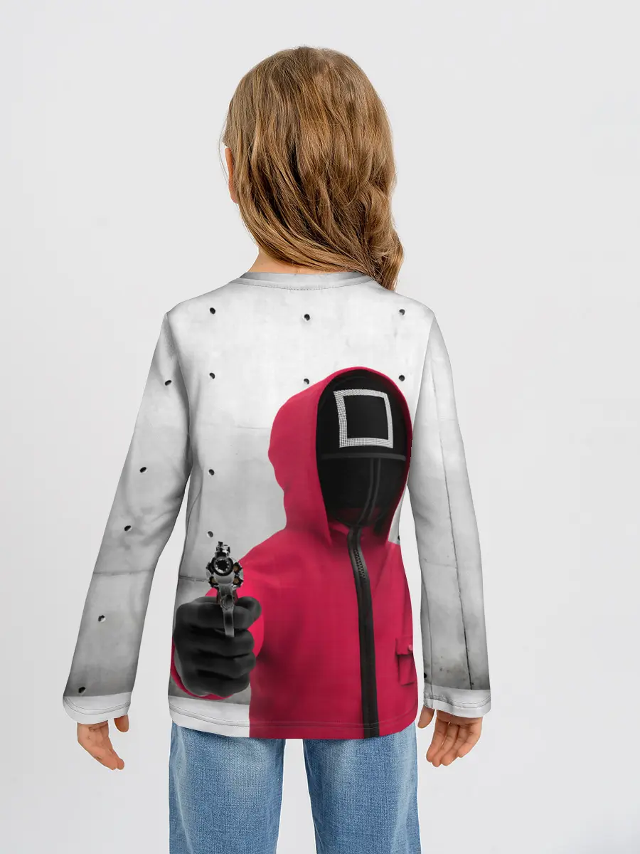 Детский лонгслив / Ты выбываешь из игры