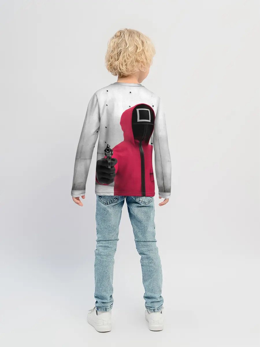 Детский лонгслив / Ты выбываешь из игры