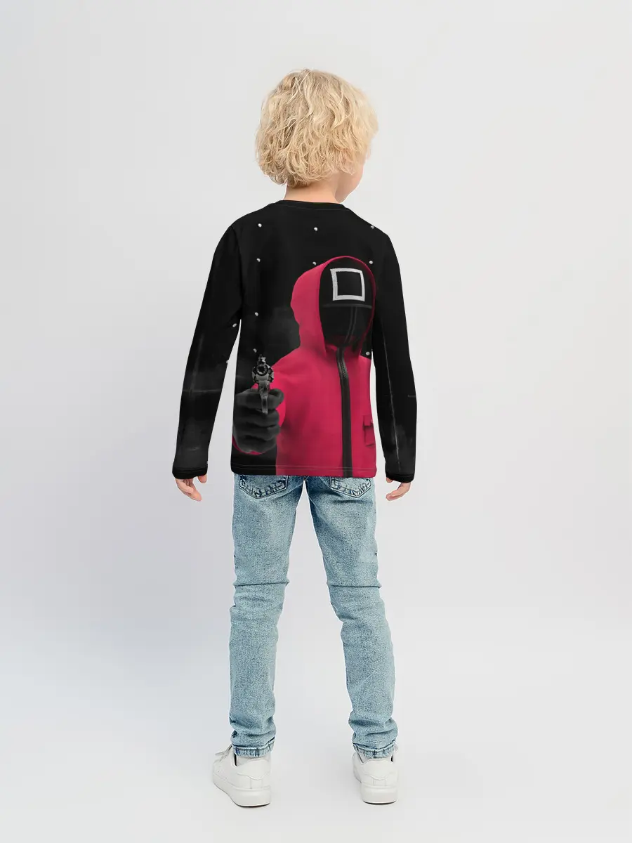 Детский лонгслив / Выбываешь из игры