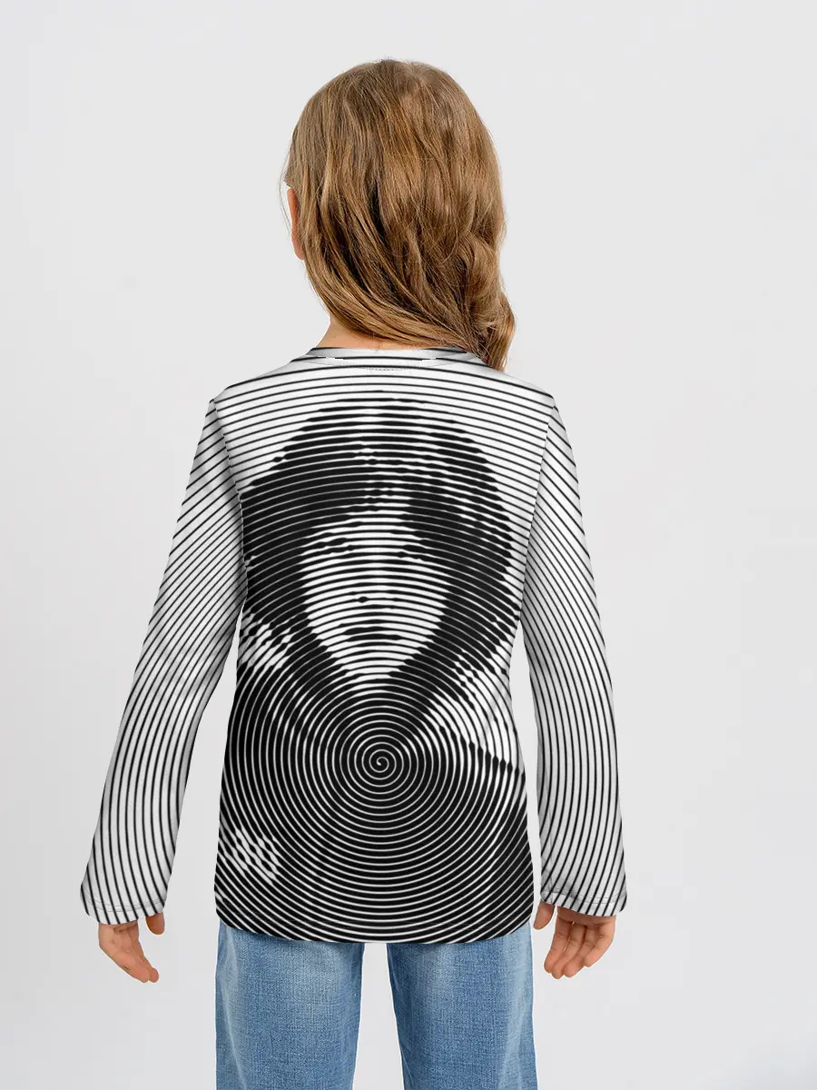 Детский лонгслив / Игра в кальмара: игрок 067