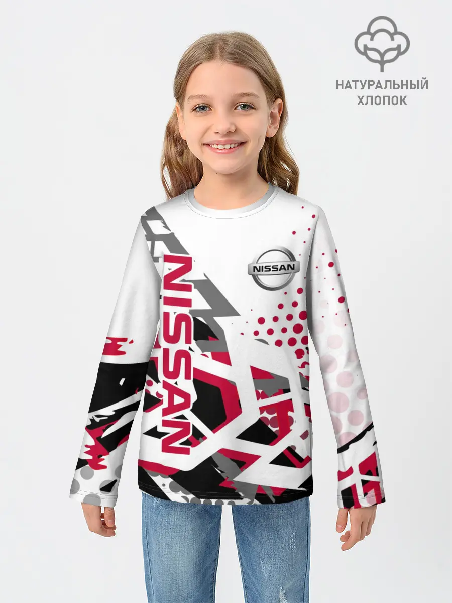Детский лонгслив / Nissan