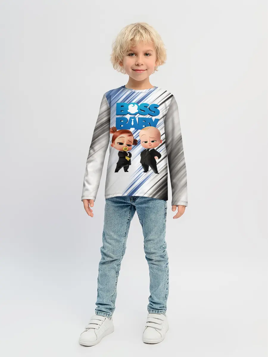 Детский лонгслив / Босс Молокосос / Boss Baby