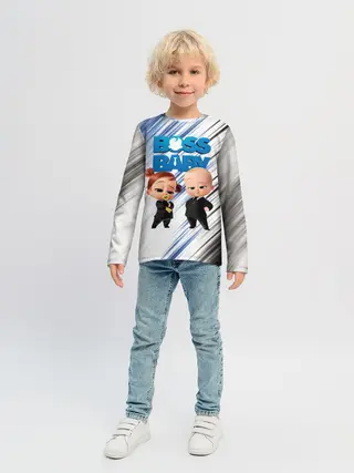 Детский лонгслив / Босс Молокосос / Boss Baby