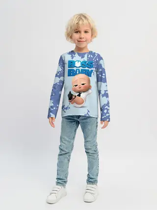 Детский лонгслив / Boss Baby / Босс Молокосос
