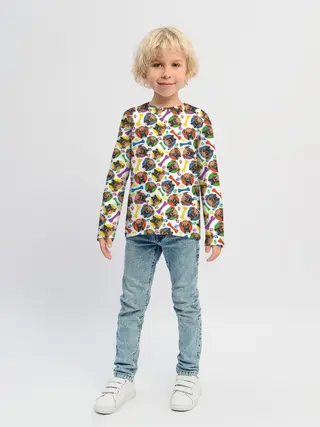 Детский лонгслив / Немецкий Боксёр