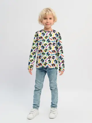 Детский лонгслив / Бордер-Колли