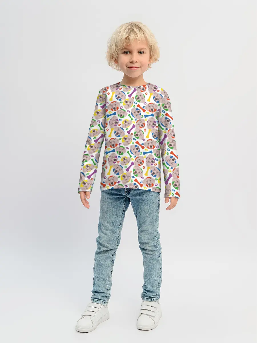 Детский лонгслив / Веймаранер