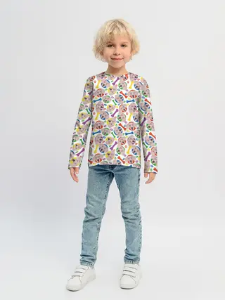 Детский лонгслив / Веймаранер