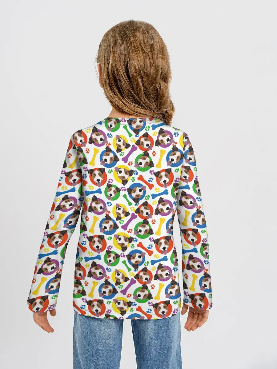 Детский лонгслив / Джек Рассел Терьер