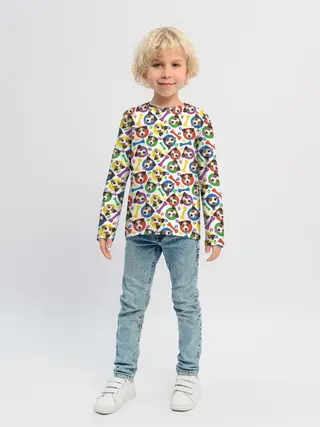 Детский лонгслив / Джек Рассел Терьер