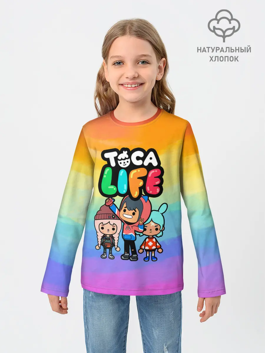 Детский лонгслив / Рита Зик | Тока Бока