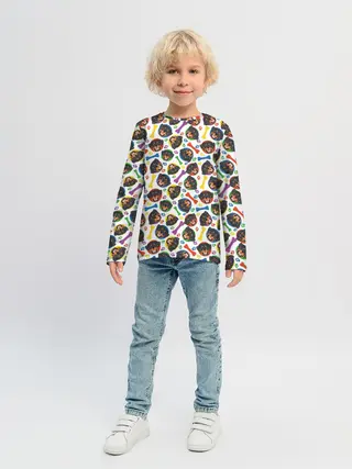 Детский лонгслив / Ротвейлер