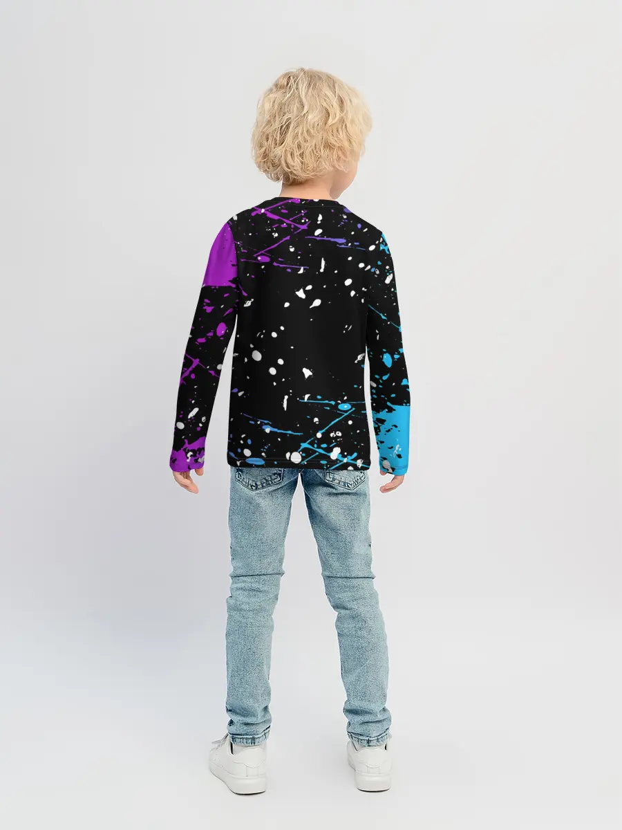 Детский лонгслив / The Prodigy | паук