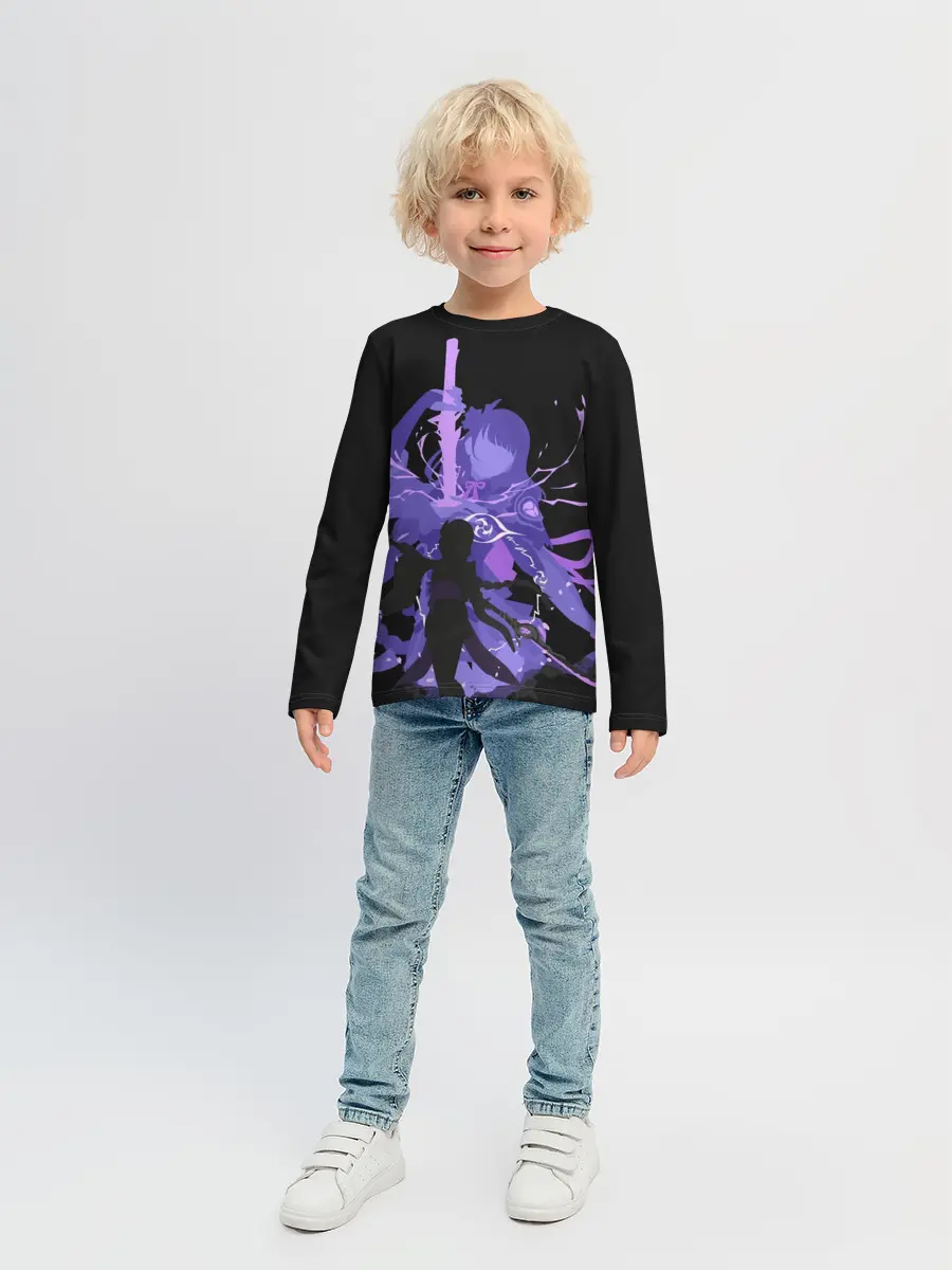 Детский лонгслив / Genshin Impact Raiden