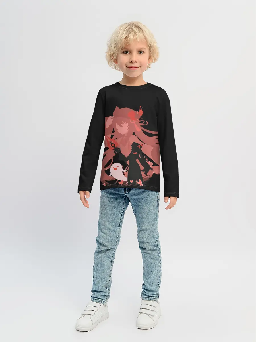 Детский лонгслив / Genshin Impact Hu Tao Tao