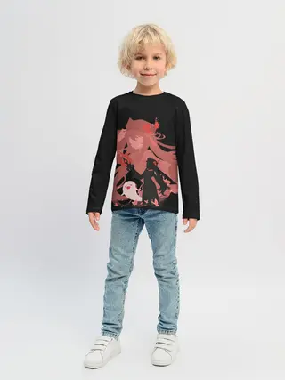 Детский лонгслив / Genshin Impact Hu Tao Tao