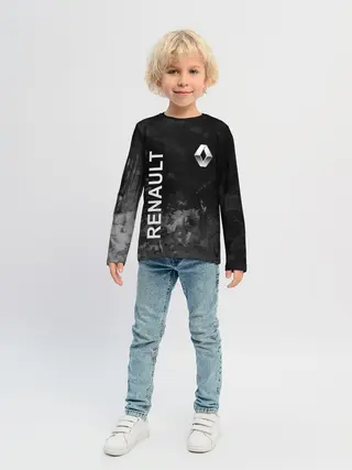 Детский лонгслив / Рено, текстура