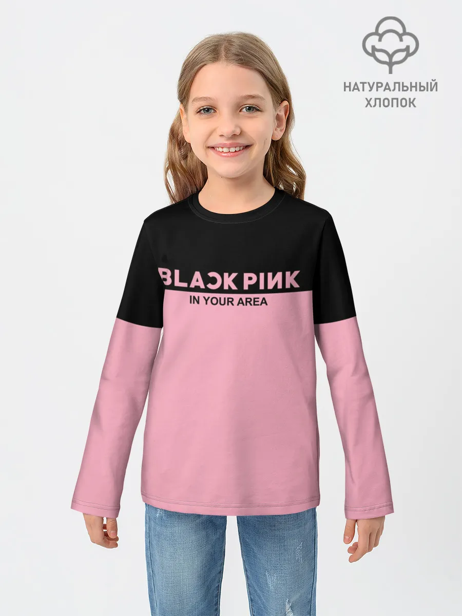 Детский лонгслив / BlackPink