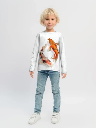 Детский лонгслив / Приношу удачу