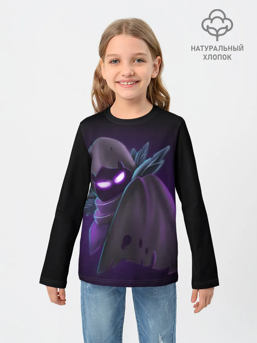 Детский лонгслив / Fortnite. Nevermore