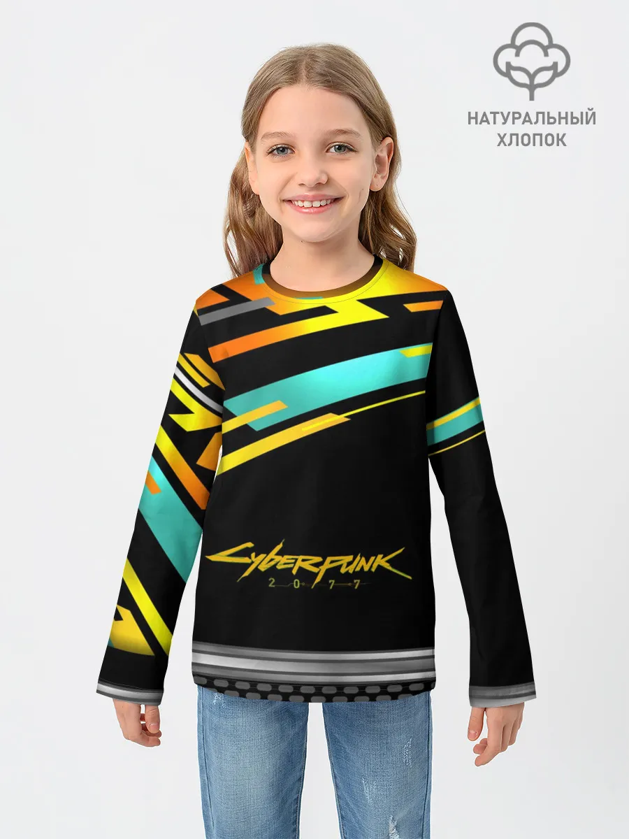 Детский лонгслив / CyberPunk 2077