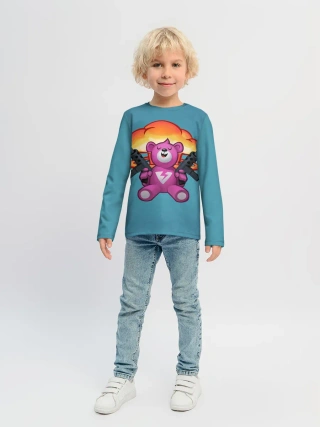 Детский лонгслив / Fortnite Bear