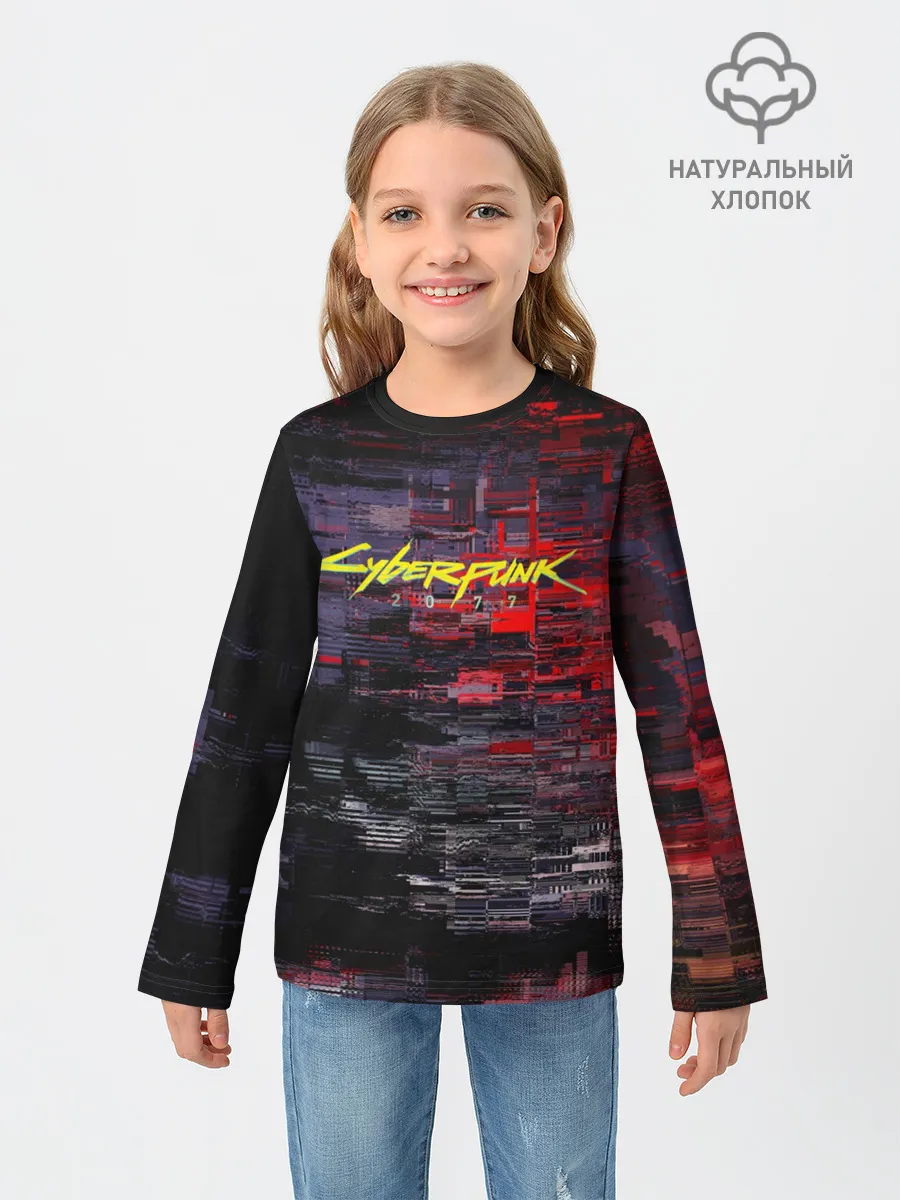 Детский лонгслив / CyberPunk 2077