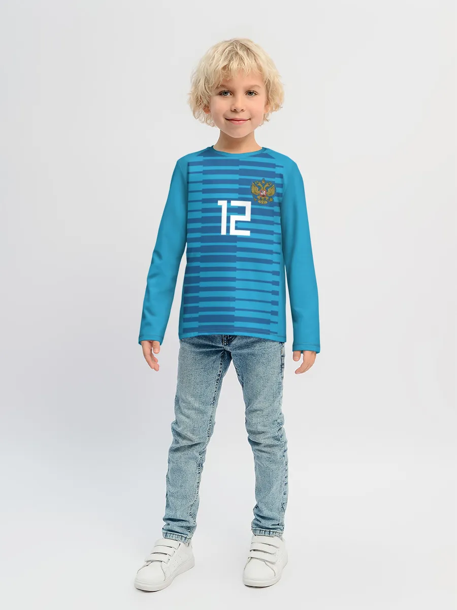 Детский лонгслив / Lunev away WC 2018